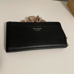 SOLD Kate Spade Black Leather Wallet